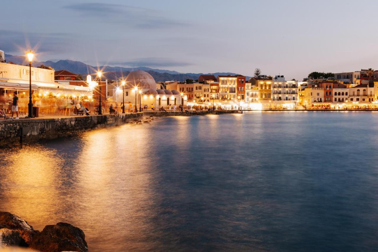 Destino Home Overlooking The Venetian Port Of Chania Chania  Luaran gambar